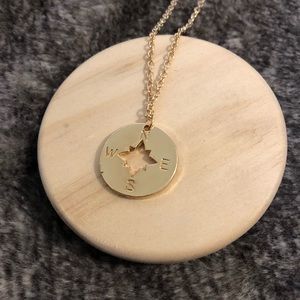 Compass Pendant Necklace